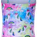 RAISEVERN Girls 1 Piece Swimsuits Bathing Suits for Kids Cross Back Swimwear Beach Summer Swim Suits for 3-10 Years (5-6 Years, 01-animal-04)