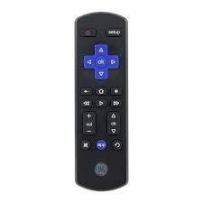 GE Roku TV Replacement Remote, Black