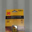 Kodak SDXC Card 128GB UHSI U1 V10 Premium, up to 85MB/s Read Speed, for Full HD Video and HighResolution Pictures, Compatible with SDXC Standard  EKMSD128GXC10K