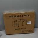 Large Cat Litter Box Cover Enclosure with Waterproof Splash Guard, Row-Hook, DIY Shield, Safe Material, Easy Install & Clean, Privacy Screen for Most Litter Boxes, L27×W21×H17 in