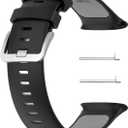 Watch Band Compatible with Polar vantage v2,Adjustable Silicone Sports Strap Replacement Band