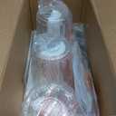 3 Light Bathroom Vanity Light - HWH Bathroom Lights Over Mirror Farmhouse Vanity Sconce Wall Lighting with Bell-Shaped Clear Glass, Oil-Rubbed Bronze Finish, 5HZG106B-3W ORB