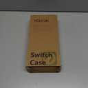 Younik Switch 2 Case Compatible with NS Switch 2 (2025), Carrying Case with 19 Game Card Slots, 4 in 1 Switch 2 Accessories Includes Shoulder Strap, Wrist Strap & Stickers (Purple)