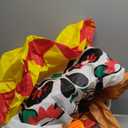 8FT Halloween Inflatable Decorations, Blow up Tree Decorations Day of The Dead Catrina Skulls Dia de Los Muertos, Built-in LEDs for Halloween Party, Garden, Lawn, Yard, Patio Dcor