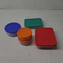 Pyrex Simply Store 18-Pc Glass Food Storage Containers Set, Round & Rectangle Glass Storage Containers with Lid, BPA-Free Lids, Non-Pourous Glass, Dishwasher, Microwave, Fridge and Freezer Safe