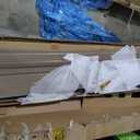 COMHOMA Shed Outdoor Storage Shed Metal,Lockable Doors Tool Sheds with Sloping Roof,Steel Garden Shed with Air Vent for Backyard,Patio,Lawn,Poolside (Brown, 5'*3')