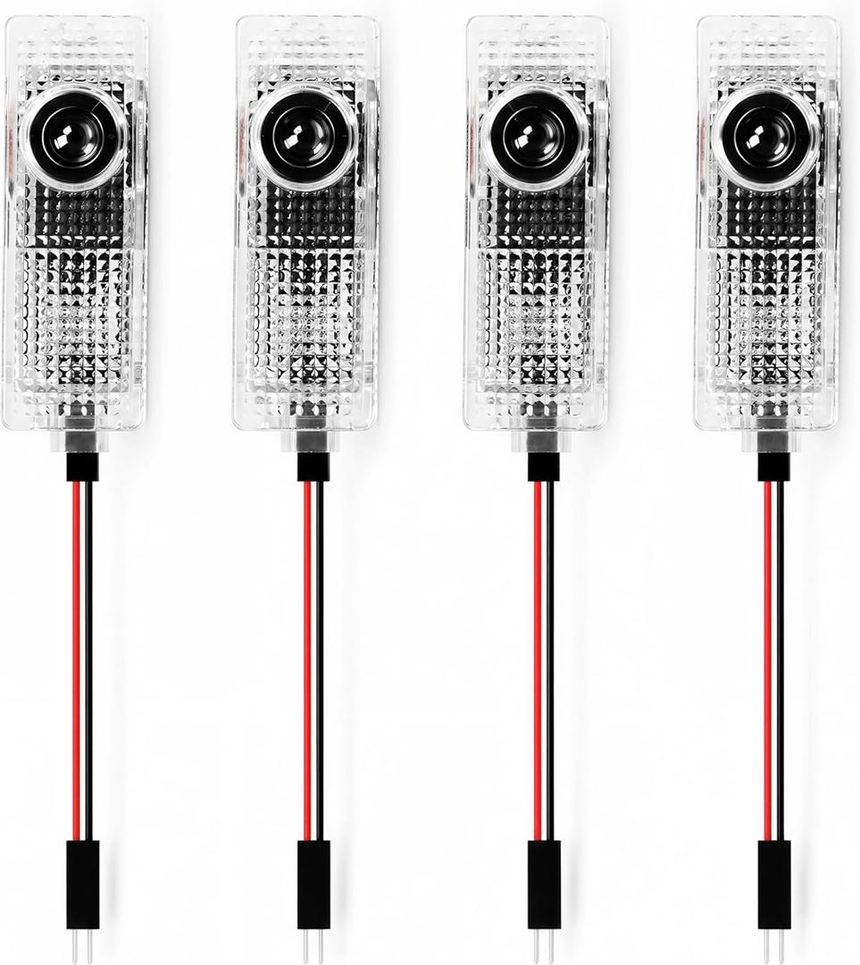 Car Door Lights Logo Projector, LED Puddle Lights