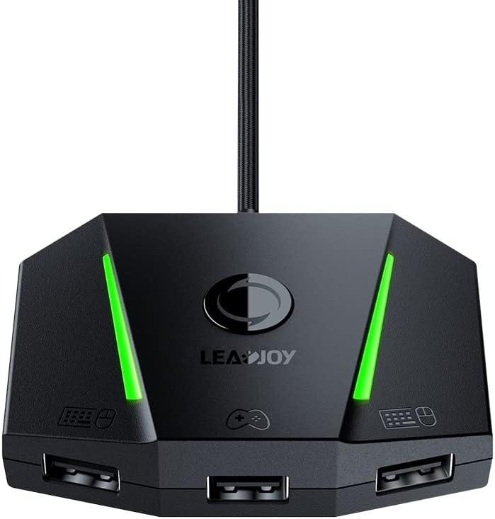 VX2 AimBox Keyboard Mouse Adapter Converter, Controller Adapter Converter for Xbox One, Xbox Series X/S, PS4 and Switch, Playing FPS, RTS, R6, Apex Legends
