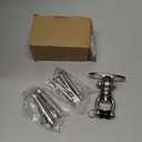 SELEWARE Silent Bearing Swivel Swing Hangers Stainless Steel Swing Hooks Ceiling Mount Swing Bracket for Aerial Yoga Silks Swing Chair Heavy Bag Swing Set Indoor Outdoor Swing 2 Pack