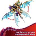 LEGO NINJAGO Arc Dragon of Focus Battle Playset - Kids Toy for Ages 9 and Up - Birthday Gift Idea for Boys and Girls - Dragons Rising Toy with 8 Ninjago Minifigures - 71836