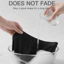 youlehe Men's Underwear Soft Bamboo Viscose Boxer Briefs Stretch Trunks Pack (Black, XXL)