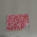 1 Box 900PCS Heart Shaped Beads with Holes Valentine Love Red Pink Acrylic Transparent Romantic Spacer Loose Plastic Flat Bead Bulk for Jewelry Making Necklace Bracelet DIY Craft Supply