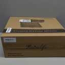 Vinyl Record Player 3-Speed Bluetooth Suitcase Portable Belt-Driven Record Player with Built-in Speakers RCA Line Out AUX in Headphone Jack Vintage Turntable (Black)