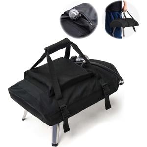 NOELIFE Waterproof Cover for Ooni Koda 12 Pizza Oven, Accessories for Ooni 12, Pizza Maker Carry Cover with Top Pocket for Attachments, with Straps in the Bottom for Fixation (Oven Not Included)