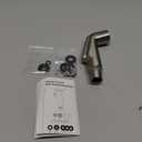 Hygie Rinse Universal Fit Kitchen Sink Spray Attachment, Kitchen Sink Side Sprayer Head Compatible with Delta, Moen, Kohler and Other OEM Brands Spray Head, Brushed Nickel