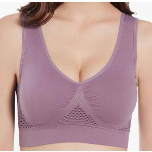 GYQMBT Breathable Cool Liftup Air Bras,2024 New Breathable Sports Bras for Women Plus Size，Comfortable Sports Bra M