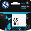 HP 65 Black Ink Cartridge Printers | Works with Printer Series: AMP 100, DeskJet 2600, 3700; Envy 5000 | Eligible for Instant Ink | N9K02AN