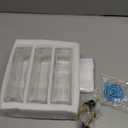 3 Sets Olive Oil Dispenser Bottles for Kitchen with Nozzles Funnel Labels Cooking Oil Dispenser 500ml Set for Kitchen Vinegar Coffee Syrup (Rose Gold)