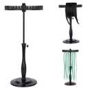 Hair Extension Holder - Storage and Ensuring Your Hair Stable. Applied to Clip Hair Extensions, Colors Hair Tinsel, Bangs, etc. Multifunctional Extension Holder is Suitable for Family and Travel(Black