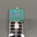 BTArtbox Press On Nails Short - Dark Red Press on Nails, Short Oval Fake Nails with Nail Glue, Fit Perfectly & Natural Reusable Stick on Nails in 16 Sizes Soft Gel Nail Kit, Coffee Bean