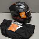 TRIANGLE Modular Motorcycle Helmets for Men Flip Up Full Face Helmet Dual Visor with Internal Sunshield DOT Approved