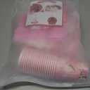 133Pcs Mothers Day Decorations, Happy Mothers Day Party Set with Plates, Napkins, Cups, Tablecloth, Banner, Balloons, Cake Topper, Cupcake Toppers for Mom Birthday Party, Serves 20 Guests