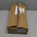 100 Pack 8oz Plastic Cups with Flat Lids(Hole in the Lid),Disposable Clear Cups,Clear Crystal Dessert Cups for Parfait,Fruit,Snacks,Yogurt,Jelly,Ice Cream,Cold Drinks