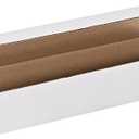 Box USA Mailer Boxes Small 10"L x 2" W x 2"H 50-Pack - Corrugated Cardboard Box for Shipping, Moving, Mailing, Packing, Packaging and Storage