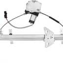 741-598 Rear Left Driver Side Power Window Regulator and Motor Assembly Compatible for 00-04 Dodge Dakota Pickup Truck & Compatible with Dodge for 98-03 Durango SUV
