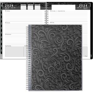 Ensight 2024-2025 HARDCOVER Leather Planner Weekly & Monthly