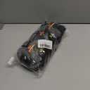 Wildarms Athletic Running Socks Cushion Padded Moisture Wicking Crew (Black)