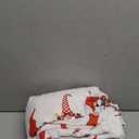 Christmas Duvet Cover Twin Size Set - Extra Soft Twin Duvet Cover with 1 Pillow Sham - Holiday Xmas Bedding with Zipper Closures & Ties - Comfy, Snug & Cozy Breathable Bed Set - 68 x 90, Red Gnomes