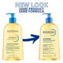 Bioderma Atoderm Shower Oil, Cleansing Oil For Face & Body, Nourishing Cleansing Oil For Dry to Atopic Sensitive Skin For Softer & Smooth Skin For Your Whole Family
