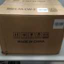 Vipbear Counter Height Bar Stools Set of 2, 26" H Swivel Bar Stools with Backs, Linen Fabric Upholstered Bar Chairs with Solid Wood Legs for Kitchen Island, Dining Room, Home Bar, Beige