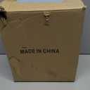 Swing Arm Wall Sconces, Plug-in Wall lamp, Bedroom Wall lamp, White Fabric Shade with dimmable Switch and USB Charging Port, Suitable for Bedside, Living Room, Reading (Black, Gold Shadow)