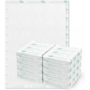 Heavy Duty Underpads 40"X60" Super Sized Chucks Pads 270 Grams Disposable Bed Pads with Strength Cloth Backing Extra Absorption Pads for Incontinence (100X152CM, 15 Count, Discreet Packaging)