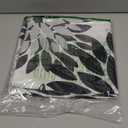 DFXSZ Black Grey Flower Pillow Covers 18x18 Inch Set of 2 White Gray Colored Throw Pillows Outdoor Waterproof Decor for Living Room Sofa Patio Funiture Garden Floral Polyester Pillow Covers 002I18