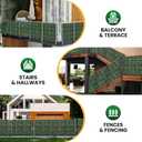 Artificial Ivy Privacy Fence Screen,240X40 in Privacy Fence Panels Balcony Privacy Screen Faux Ivy Hedge Vine Leaf Greenery Backdrop Privacy Screen Outdoor for Patio,Balcony, Garden, Backyard