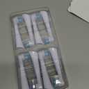 8 Pack Replacement Heads Compatible with Oral B iO Toothbrushes, Brush Heads for Oral-B iO 2/3/4/5/6/7/8/9/10/7G Series, with Covers, White