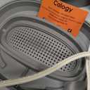 Calogy Hat Press Heat Machine for Caps, Mini Portable Hat Heat Press with Timer, Max 410,Precision Temp Control 5, Fast & Evenly Heating Curved Plate 2.76 * 6.3in for 6 1/2-8 hat21-26 GirthPink