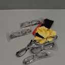 6 pairs Reading Glasses, Women Fashion and elegant anti-blue light HD resin old Reading Glasses (2 Red 2 Black 2 Purple)