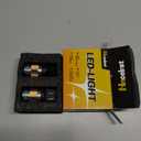 7443 7440 LED Bulb Amber Upgraded 600% Brighter LED Turn Signal Bulb 7441 T20 W21W WY21W Front Rear Blinker Light with Cooling Fan, Pack of 2