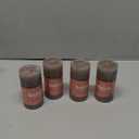 BOLSIUS 4 Pack Taupe Rustic Pillar Candles - 2 X 4 Inches - Premium European Quality - Includes Natural Plant-Based Wax - Unscented Dripless Smokeless 30 Hour Party Décor and Wedding Candles