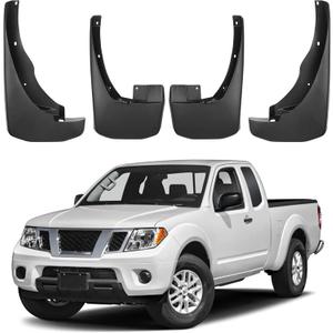 BDFHYK Mud Flaps Splash Guards Mudguards Mudflaps Compatible with Nissan Frontier 2005-2022 4PCS Front & Rear Side