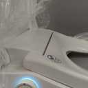 FVZ Bidet Toilet Seat Elongated Smart Heated Toilet Seat with Warm Water & Dryer, Feminine & Child Wash, Self-Clean Stainless Steel Nozzle, Adjustable Water Pressure, Slow Close Lid