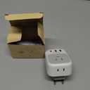 Surge Protector Wall Outlet Extender, TESSAN Multi Plug Outlet Splitter with 3 USB Charging Blocks(1 USB C), Multi Plug Wall Charger for Home, Office, School, College Dorm Essentials (Grey)