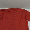 Saodimallsu Womens Short Sleeve Sweater Summer Oversized Cropped Sweaters Casual Crewneck Lightweight Knit Tops (Large, Red)