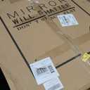 35"x25" Asymmetrical LED Vanity Mirror for Bathroom with Front & Backlit, Anti-Fog, 3 Light Colors, Dimmable, Wall-Mountable [Horizontal/Vertical] (Cloud Shape)