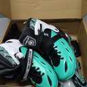 METROLLER Inline Skates for Girls and Boys, Women, Men 4 Sizes Adjustable Inline Skates with Light Up Wheels, Illuminating Beginner Skates for Kids 5-8 8-12 & Adult Youth, XLarge-Youth & Adult (7-10 US)