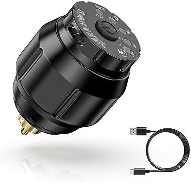 Wormhole Wireless Tattoo Power Supply for Tattoo Machine Wireless Tattoo Pen Battery 1050mAh Power Supply RCA Connector Rechargeable USB WA01-A